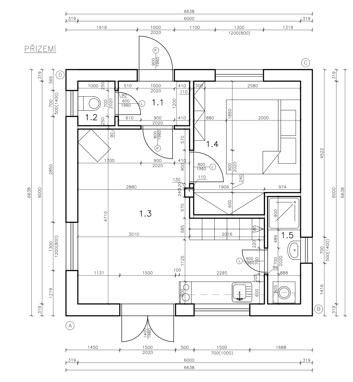 Modulová dřevostavba- Chata od Truhlářství Rillich Modulová dřevostavba- Chata 32