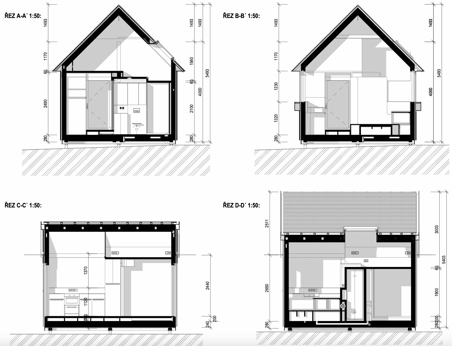 Ulita se sedlovou střechou 5