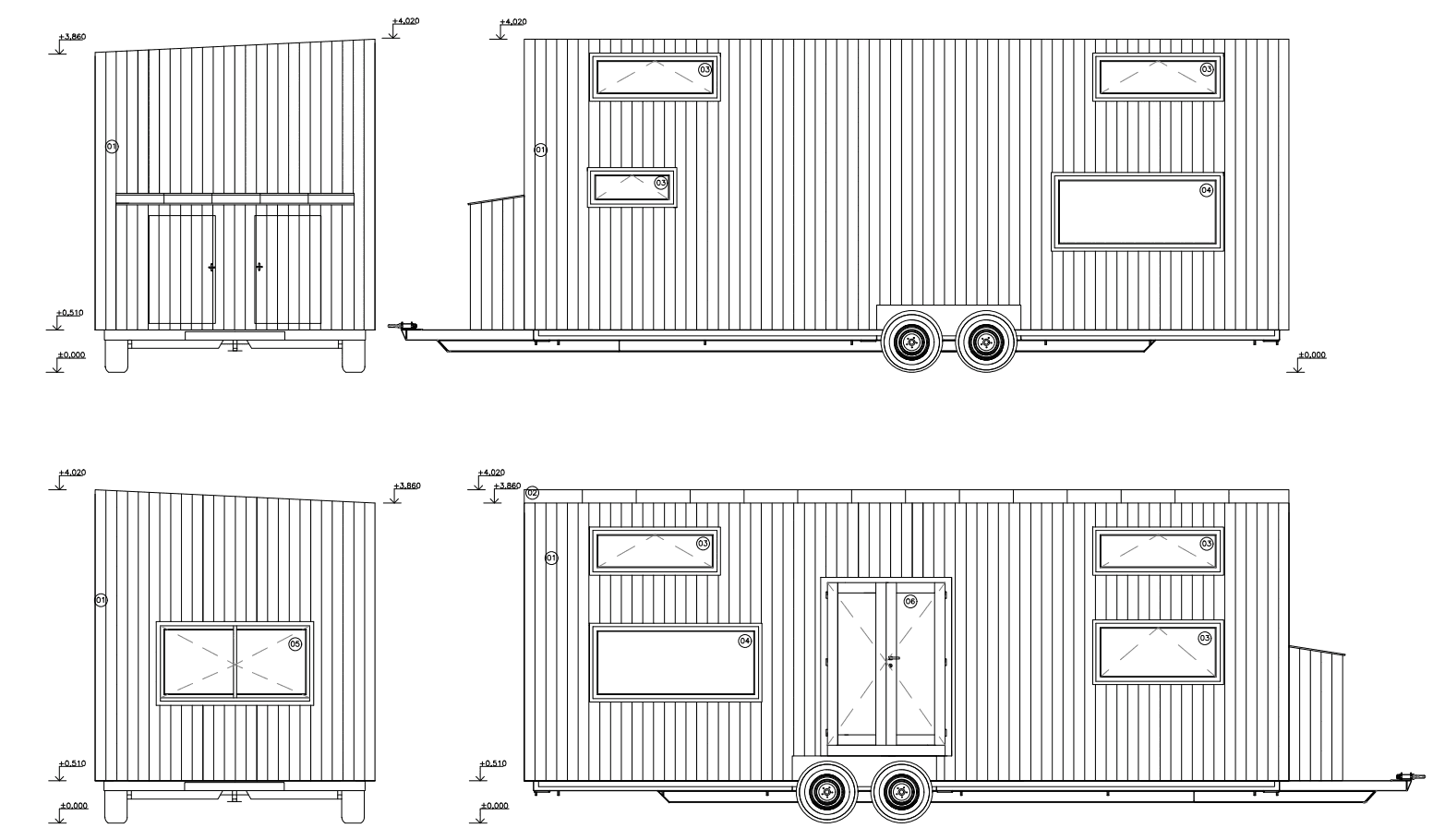 Tiny house Pulťák od Truhlářství Rillich Tiny house Pulťák 6