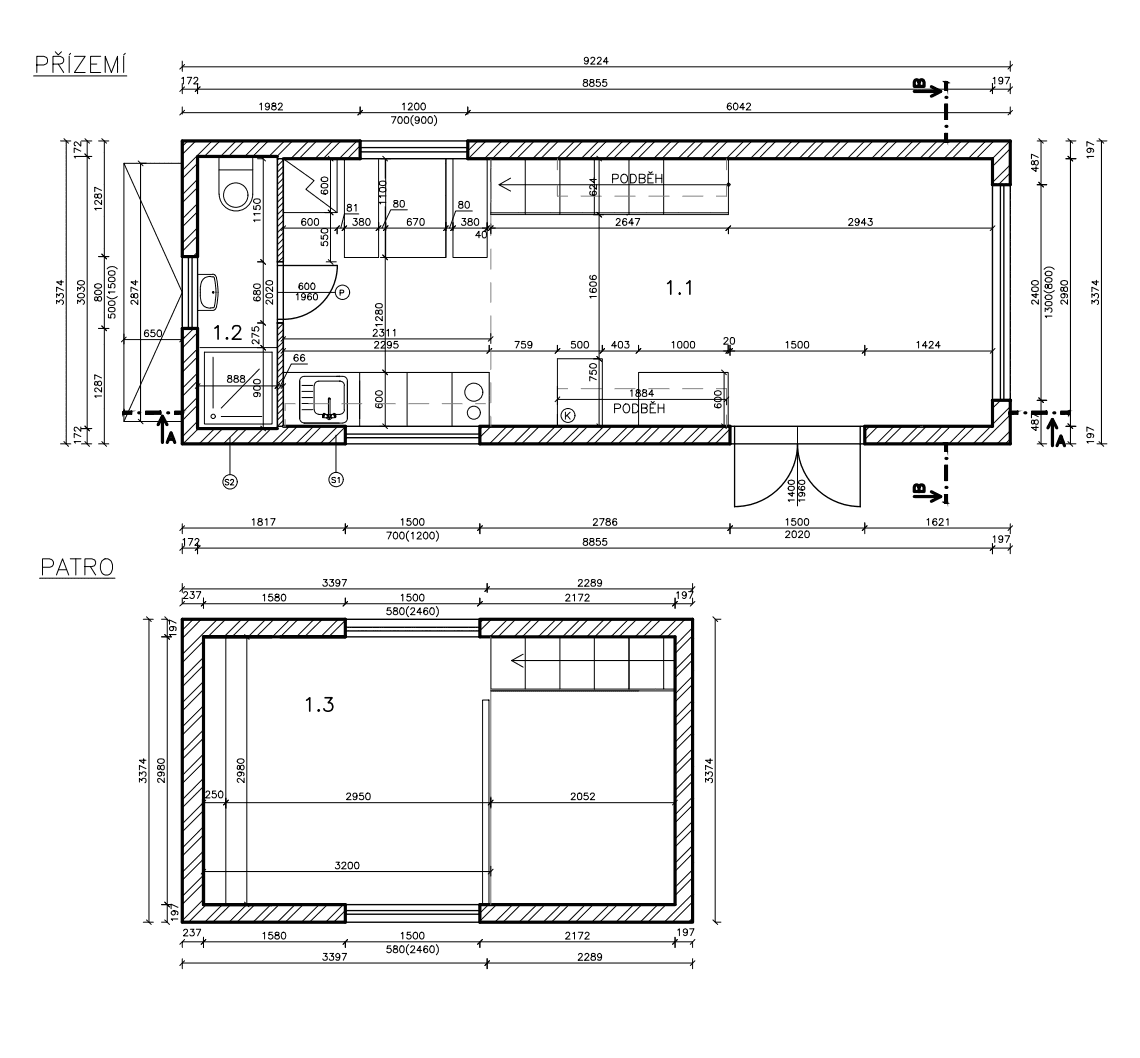 Tiny house Sedlák 9m 5