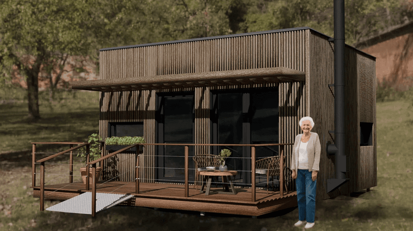 Babička na zahradu, aneb 1. prototyp vejminku jako řešení pro rodiče a prarodiče