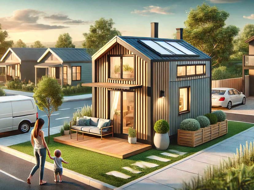 Tiny house na dostupné trvalé bydlení