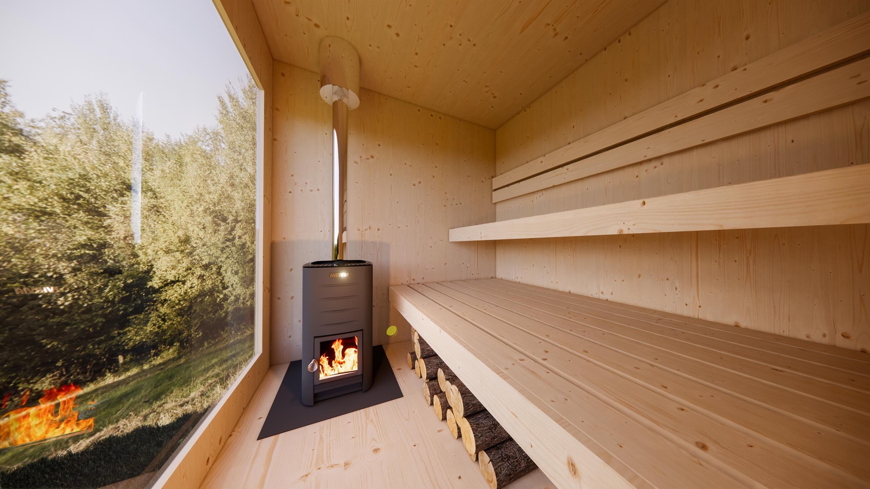 What a Hut Sauna od What a Hut What a Hut Sauna 3