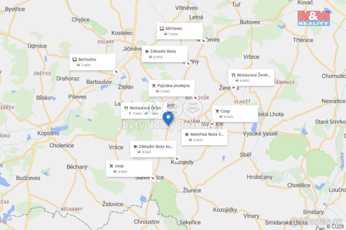 Pozemek Prodej pozemku k bydlení v Češově - Jičín | Bazoš.cz Pozemek Prodej pozemku k bydlení v Češově - Jičín | Bazoš.cz