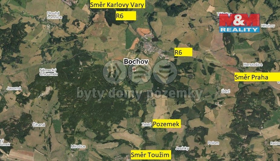 Pozemek Prodej pozemku k bydlení v Bochově, 632 m2, Teleč - Karlovy Vary | Bazoš.cz Pozemek Prodej pozemku k bydlení v Bochově, 632 m2, Teleč - Karlovy Vary | Bazoš.cz