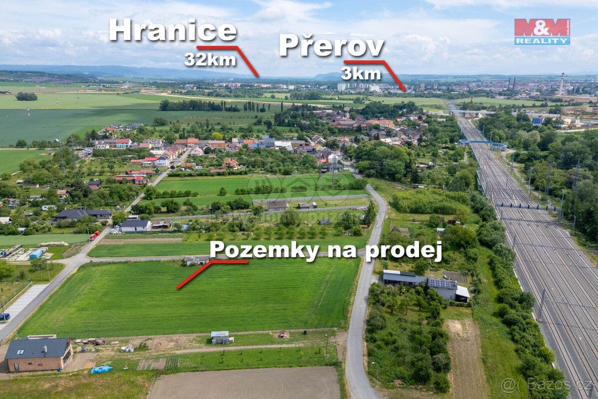 Pozemek Prodej pozemku k bydlení, 1282m², Přerov - Dluhonice - Přerov | Bazoš.cz Pozemek Prodej pozemku k bydlení, 1282m², Přerov - Dluhonice - Přerov | Bazoš.cz
