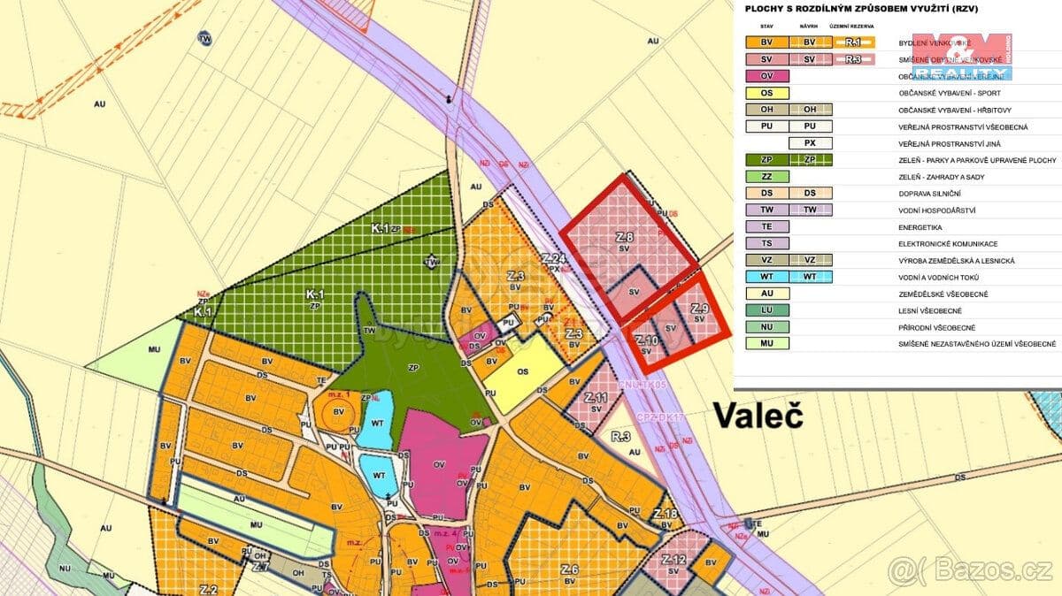 Pozemek Prodej stavebního pozemku, 967 m2, obec Valeč, okres Třebíč - Třebíč | Bazoš.cz Pozemek Prodej stavebního pozemku, 967 m2, obec Valeč, okres Třebíč - Třebíč | Bazoš.cz