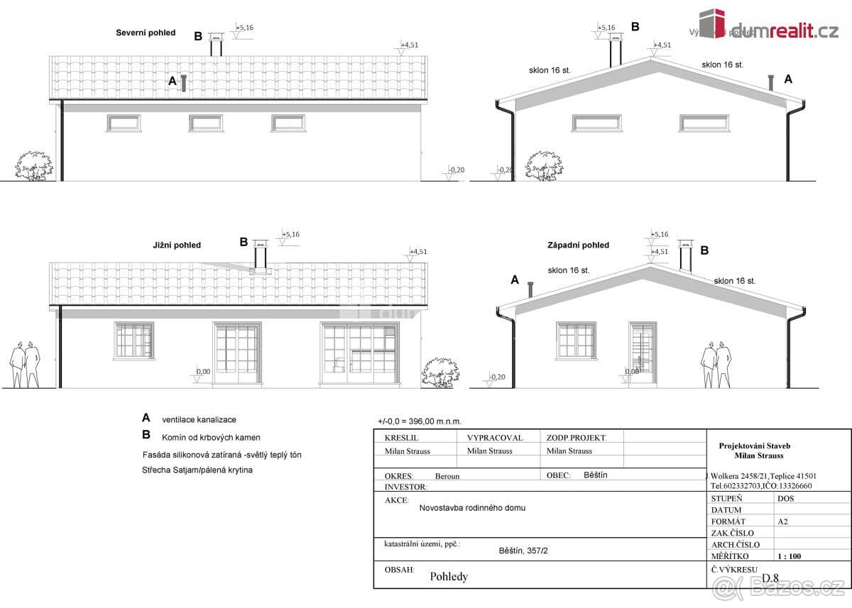 Pozemek Prodej stavebního pozemku 1218 m2 v obci Běštín, okrese Bero - Beroun | Bazoš.cz Pozemek Prodej stavebního pozemku 1218 m2 v obci Běštín, okrese Bero - Beroun | Bazoš.cz