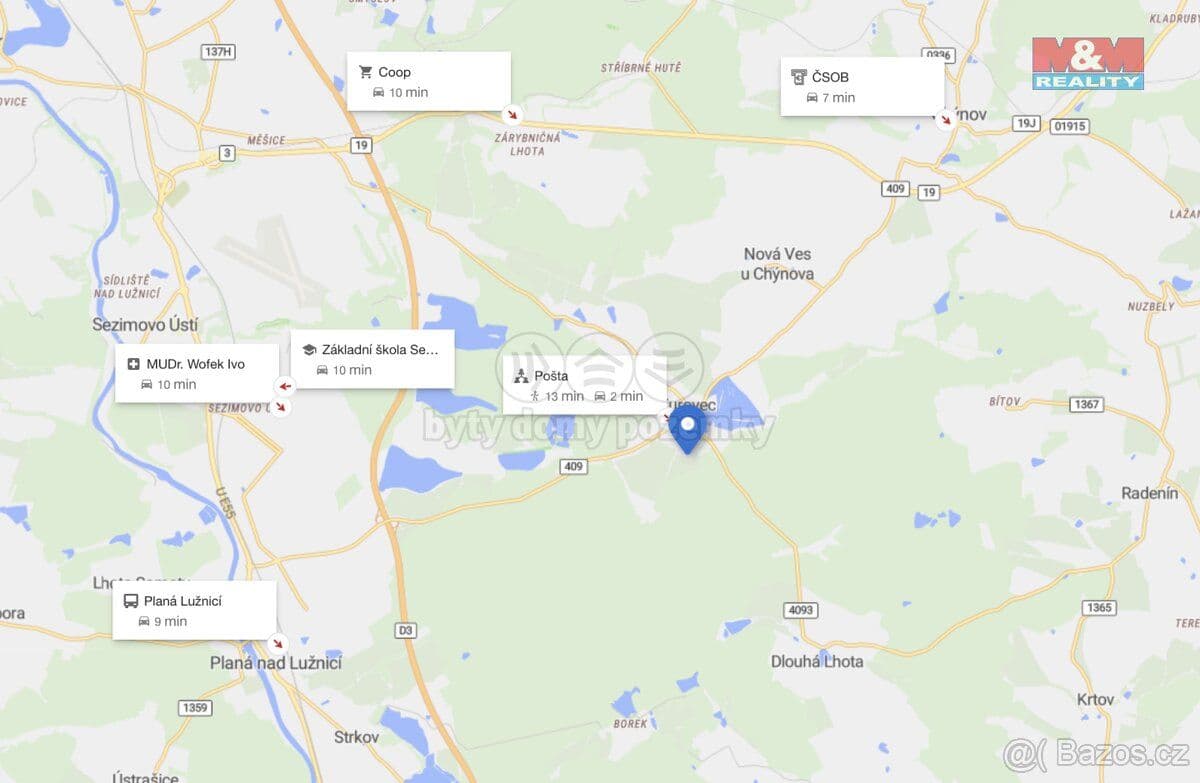 Pozemek Prodej pozemku k bydlení, 1116 m², Turovec - Tábor | Bazoš.cz Pozemek Prodej pozemku k bydlení, 1116 m², Turovec - Tábor | Bazoš.cz