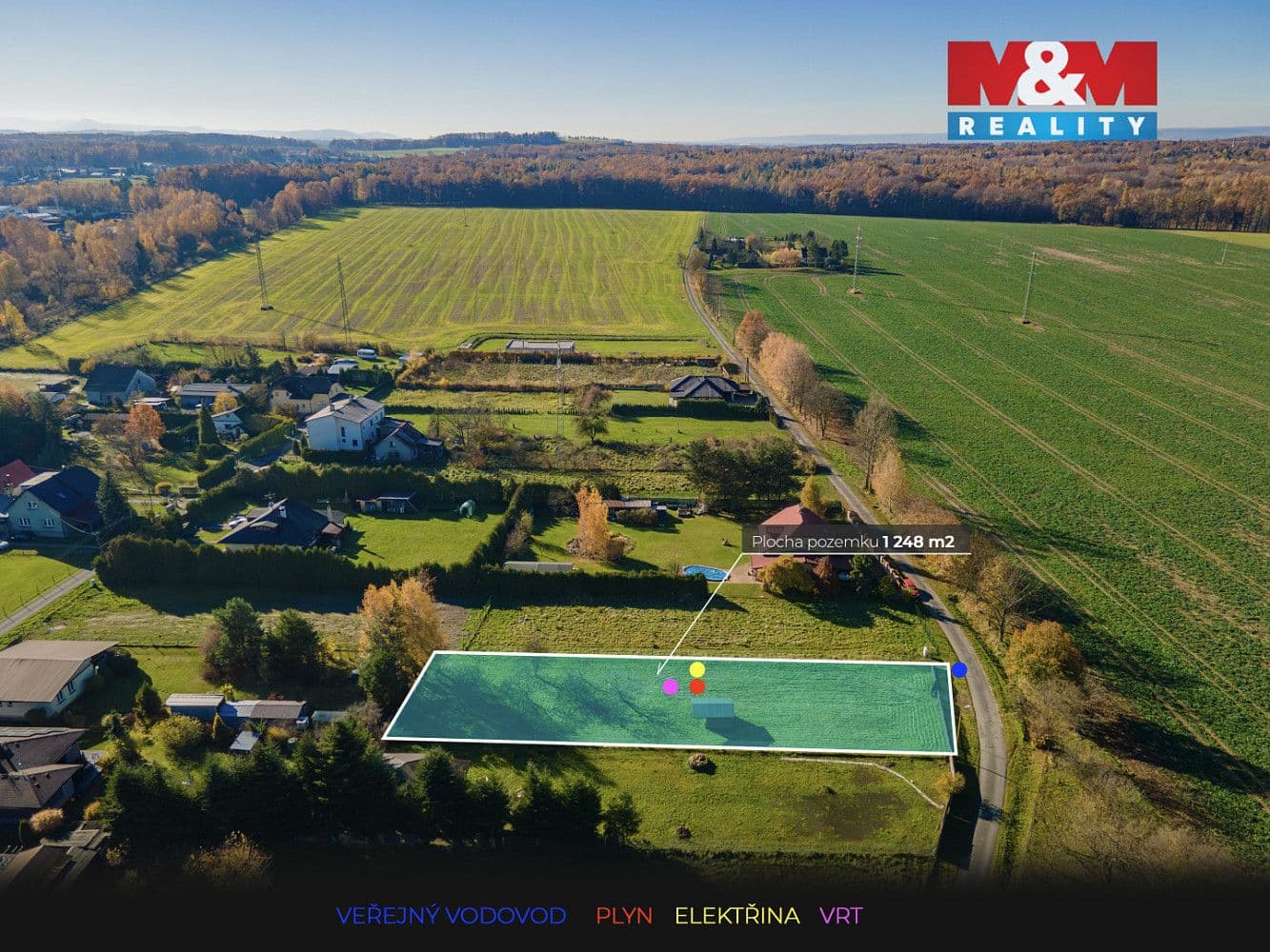 Pozemek Prodej stavebního pozemku 1 284 m² Pozemek Prodej stavebního pozemku 1 284 m²