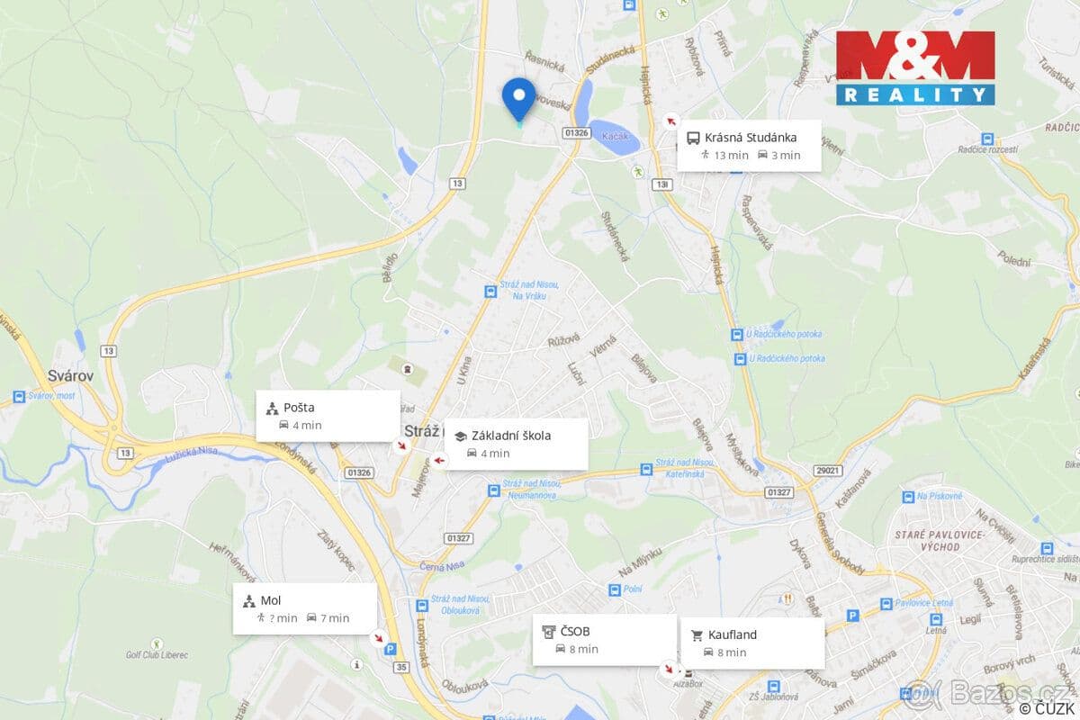 Pozemek Prodej louky, 1079 m², Liberec - Krásná Studánka - Liberec | Bazoš.cz Pozemek Prodej louky, 1079 m², Liberec - Krásná Studánka - Liberec | Bazoš.cz